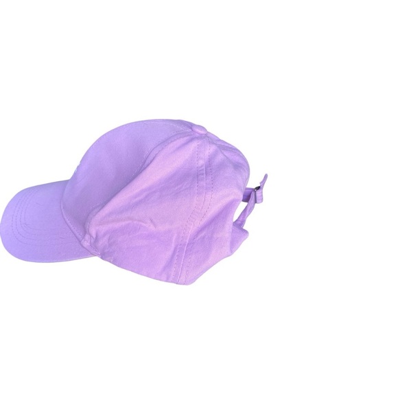 Purple Baseball Cap with Daisy Embroidery I OSFM - Picture 3 of 7
